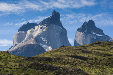 Chile, Patagonien, Torres del Paine National Park, Berglandschaft - RUNF01483