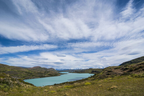 Chile, Patagonien, Torres del Paine National Park, landschaftlich reizvoll - RUNF01485