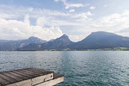 Österreich, Alpen, Salzburg, Salzkammergut, Salzburger Land, Wolfgangsee, öffentliche Badestelle - GWF06018