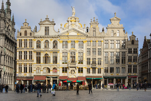 Belgien, Brüssel, Grand Place, Zunfthäuser - WIF03865