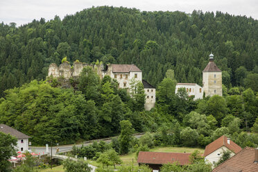 Österreich, Oberösterreich, Mühlviertel, Pregarten, Burg Reichenstein - AIF00638