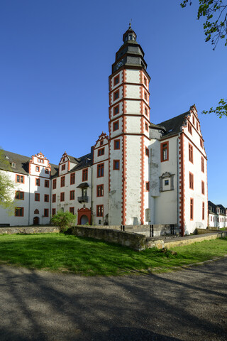 Deutschland, Hessen, Renaissanceschloss Hadamar, lizenzfreies Stockfoto
