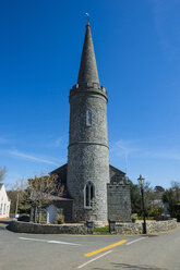 Vereinigtes Königreich, Kanalinseln, Guernsey, Steinkirche in Torteval - RUNF01545