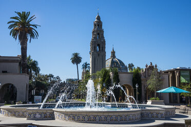 USA, Kalifornien, San Diego, Balboa Park, Kalifornischer Glockenturm - RUN01570