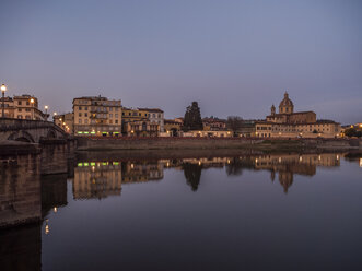 Italien, Toskana, Florenz, Arno, Chiesa di San Frediano in Cestello, Ponte Alla Carraia - LAF02245