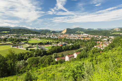 Österreich, Steiermark, Leoben, Stadtbild - AIF00643