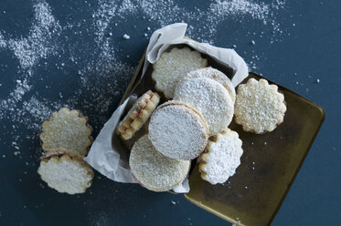 Weihnachtsplätzchen Spitzbuben in der Dose - ASF06321