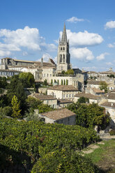 France, Saint Emilion, overlook over the Unesco world heritage sight - RUNF01640