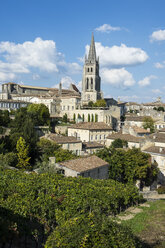 Frankreich, Saint Emilion, Blick auf das Unesco-Welterbe - RUNF01640