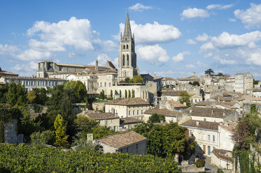 Frankreich, Saint Emilion, Blick auf das Unesco-Welterbe - RUNF01641