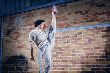 Agile female modern dancer performing - FSIF03822