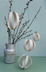 Easter decoration made of wood stripes - GISF00407