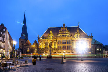 Deutschland, Bremen, Rathaus - PUF01391