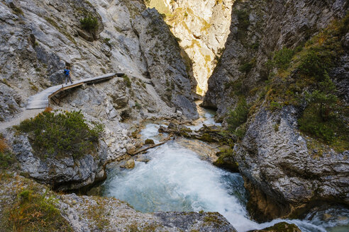 Österreich, Tirol, Karwendelgebirge, Gleirschklamm, Gleirschbach - SIEF08494