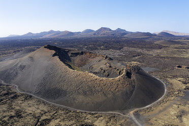 Spanien, Kanarische Inseln, Lanzarote, Timanfaya-Nationalpark, Cuervo und Montana de las Lapas - SIEF08503