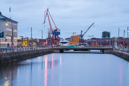 Schweden, Göteborg, Stadtzentrum mit historischem Hafen - TAMF01188