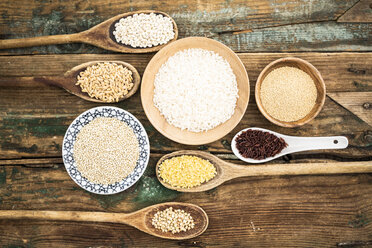 Cereal mix: red rice, barley, amaranth, quinoa, rice, bulgur and buckwheat - GIOF05927