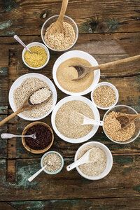 Getreidemischung: Roter Reis, Gerste, Amaranth, Quinoa, Reis, Bulgur, Dinkel, Hafer und Buchweizen - GIOF05934