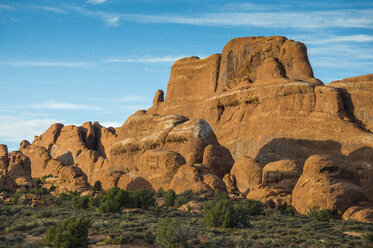 USA, Utah, Arches National Park, Feuriger Ofen - RUNF01678