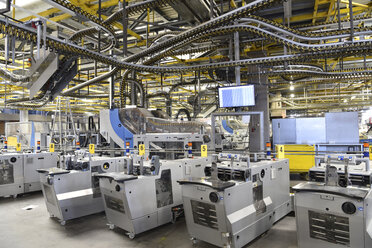 Maschinen für Transport- und Sortieranlagen in einer Druckerei - SCHF00469