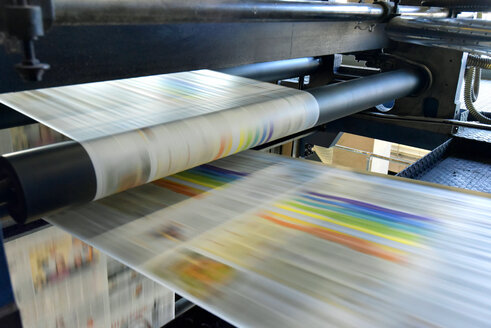 Printing machine in a printing shop - SCHF00498