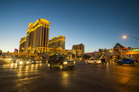 USA, Nevada, Las Vegas, overlook over the Strip stock photo
