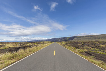 USA, Hawaii, Volcanoes National Park, Lavafelder entlang der Chain of Craters Road - FOF10522