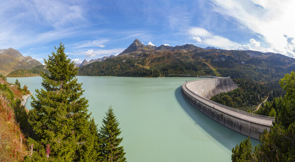 Österreich, Vorarlberg, Staumauer des Kops-Stausees - WWF04929