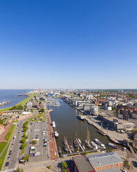 Germany, Bremen, Bremerhaven, New Harbour, Weser - WDF05226