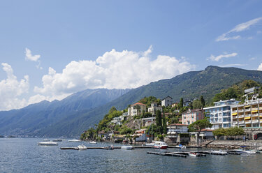 Schweiz, Ascona, Lago Maggiore, Seeufer - GWF06039