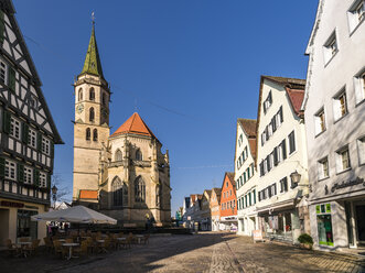 Deutschland, Baden Württemberg, Schorndorf, Stadtkirche - STSF01901