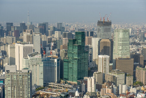 Japan, Tokio, Stadtbild von den Roppongi Hills aus gesehen - RUNF01807