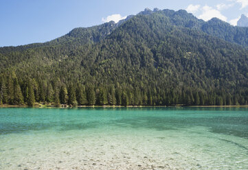 Italy, Alto Adige, Dolomites, Lago Dobbiaco - GWF06058
