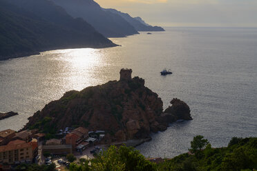 France, Corsica, Porto, genoese tower - LBF02509