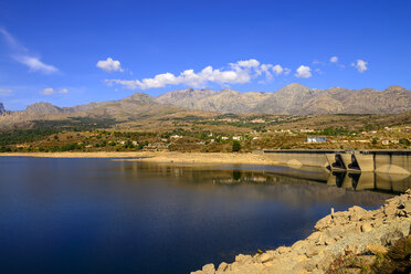 France, Corsica, Casamaccioli, reservoir of Calacuccia - LBF02511