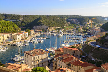 France, Corsica, Bonifacio, harbour - LBF02519