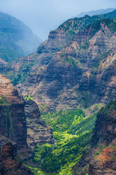 USA, Hawaii, Kauai, Blick über die Waimea-Schlucht - RUNF01835