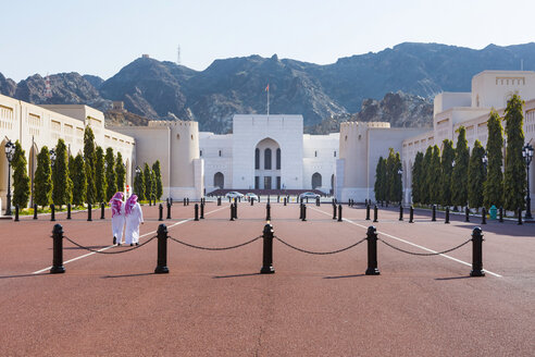 Sultanat Oman, Muscat, Der Al Alam Palast - WVF01107