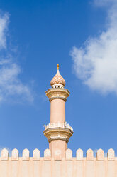 Blick auf die Nizwa-Moschee vom Nizwa Fort, Nizwa, Oman - WVF01164