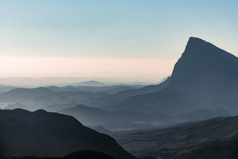 Blick über Jebel Shams, Oman - WVF01185