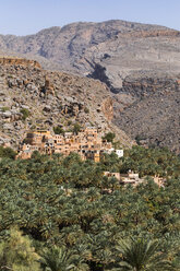 Misfat al Abriyyin und Berge, Ad Dakhiliyah, Oman - WVF01198