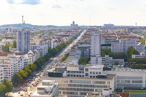 Deutschland, Berlin-Charlottenburg, Blick auf die Stadt von oben - TAMF01293