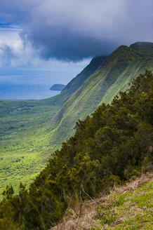 Hawaii, Insel Molokai, Kalaupapa Aussichtspunkt - RUNF01869