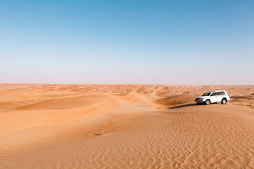 Sultanate Of Oman, Wahiba Sands, Dune bashing in an SUV - WVF01304