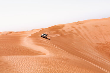 Sultanate Of Oman, Wahiba Sands, Dune bashing in an SUV - WVF01321