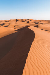 Sultanat Oman, Wahiba Sands, Dünen in der Wüste - WVF01368