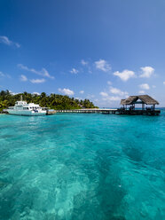 Malediven, Ross-Atoll, Steg - AMF06899