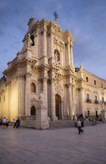 Italien, Sizilien, Ortygia, Syrakus, Kathedrale von Syrakus, Kathedrale Santa Maria delle Colonne - MAMF00575