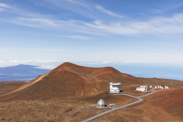 USA, Hawaii, Vulkan Mauna Kea, Teleskope der Mauna Kea Observatorien - FOF10686