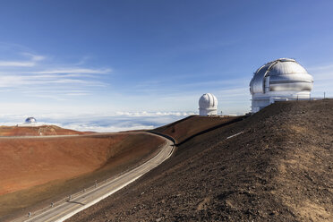 USA, Hawaii, Vulkan Mauna Kea, Teleskope der Mauna Kea Observatorien - FOF10687